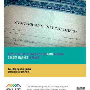How to Legally Change Your Name or Gender Marker in Maine - DOWNLOAD