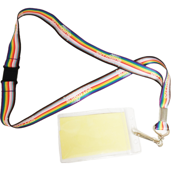 Rainbow Lanyard
